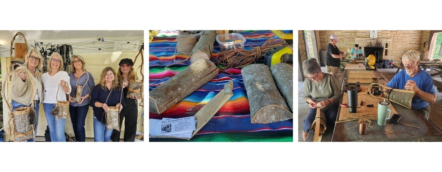 Bark to Basket Workshop with The Primitive Arts' Andrew Lee