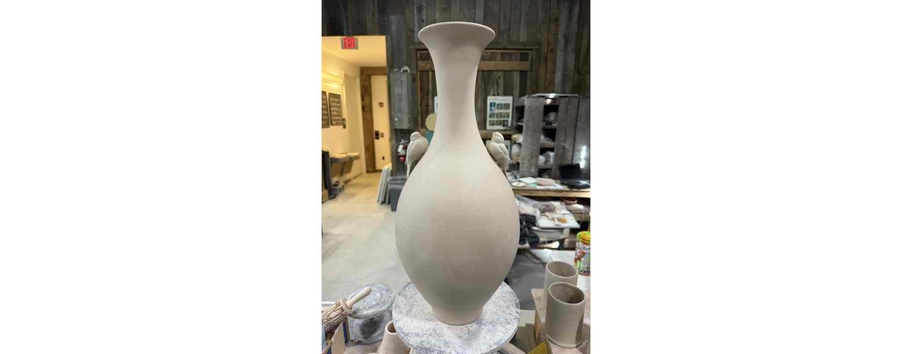 Section Throwing and Coil Building to Make Big Pots