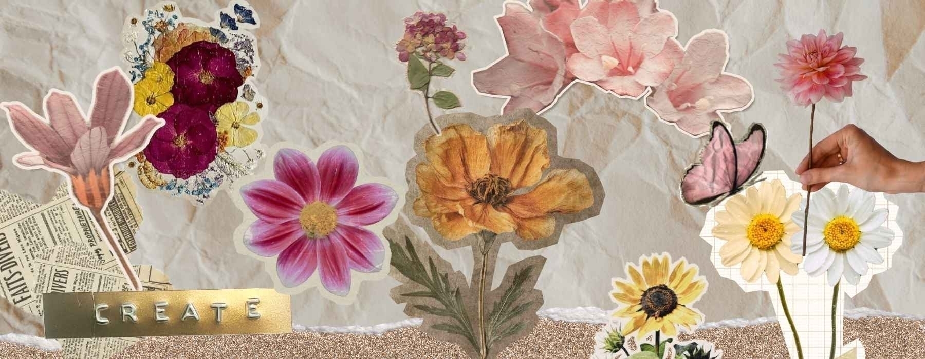 Youth Collage: Everything's Dahlias!