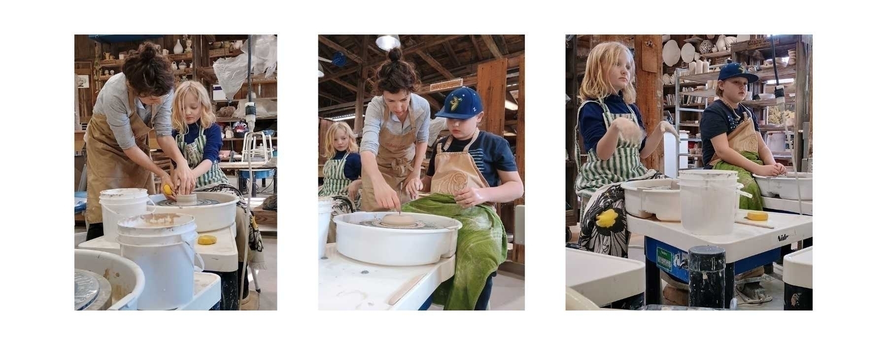 Youth Pottery: Try the Pottery Wheel