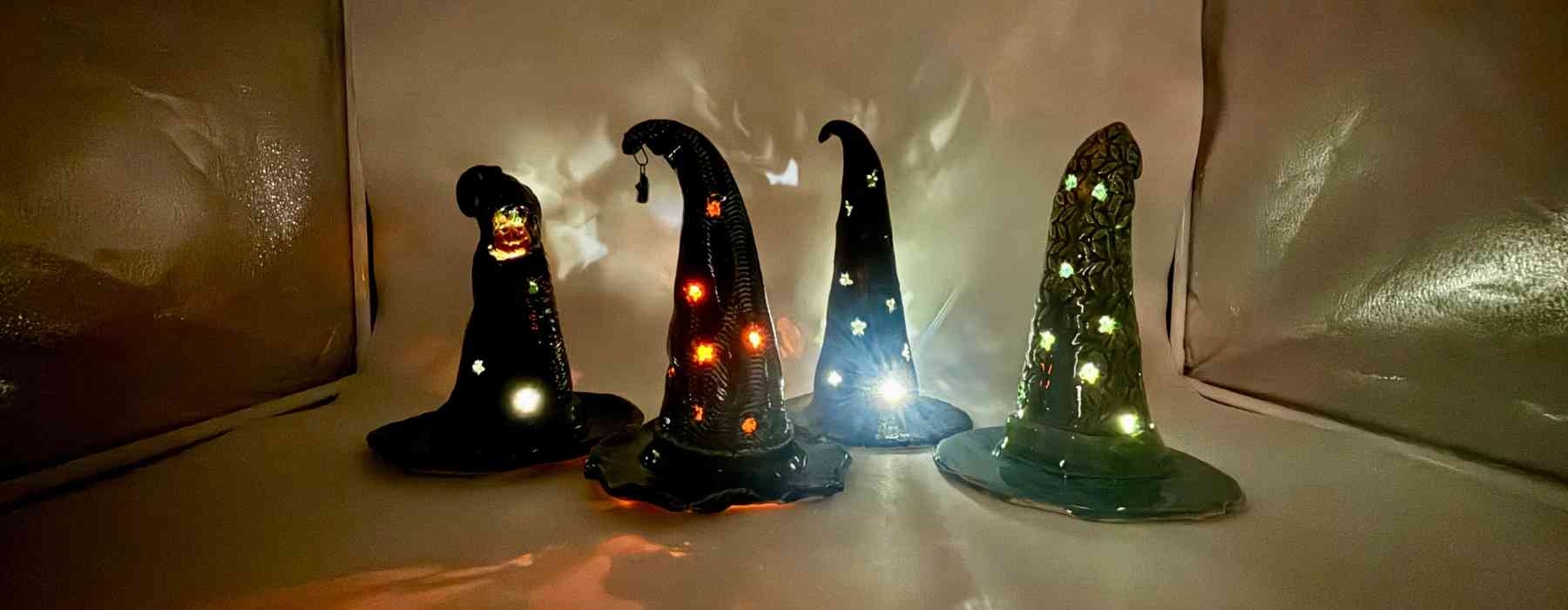 All Ages Pottery: Wizard Hat Luminary