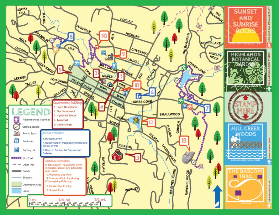 TBS KidsPassport HighlandsPlateauGreenwayMap 2020 Page 1