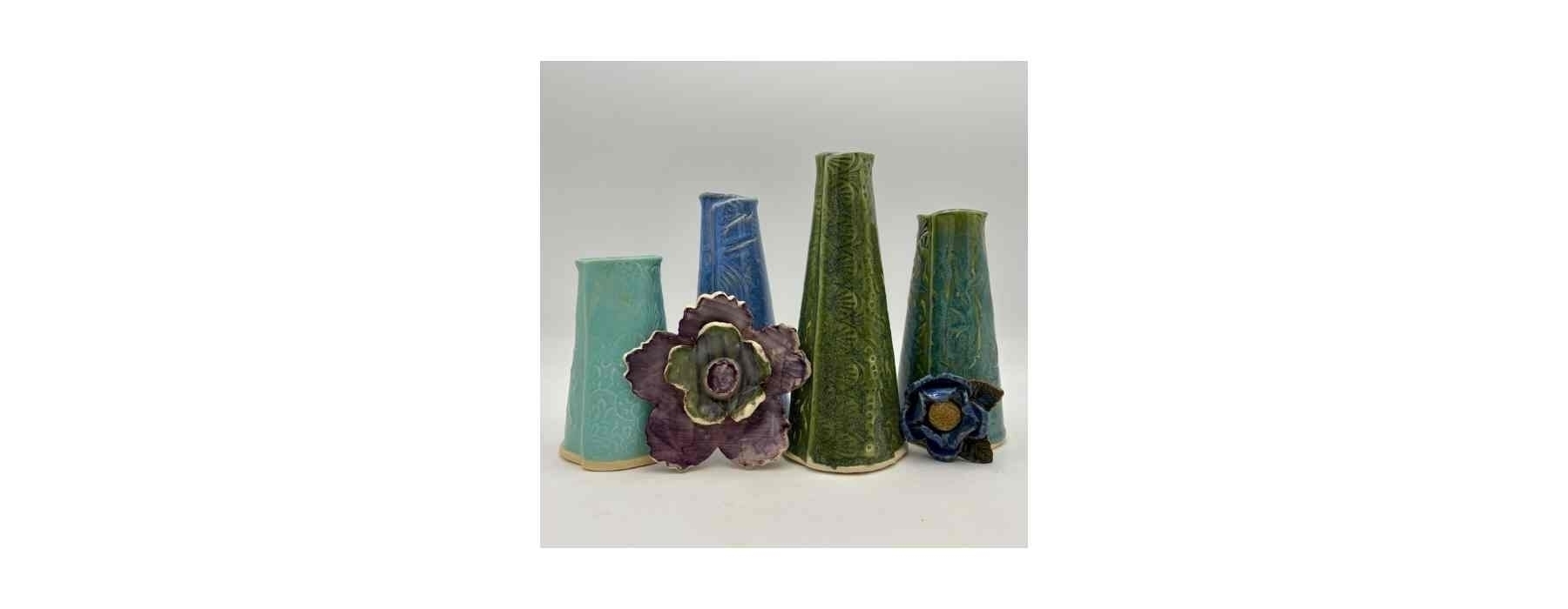 Youth Afterschool Pottery: Vases and Flowers